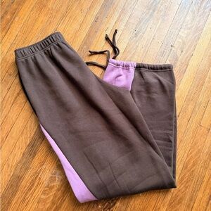 Kids Brown and purple Joggers